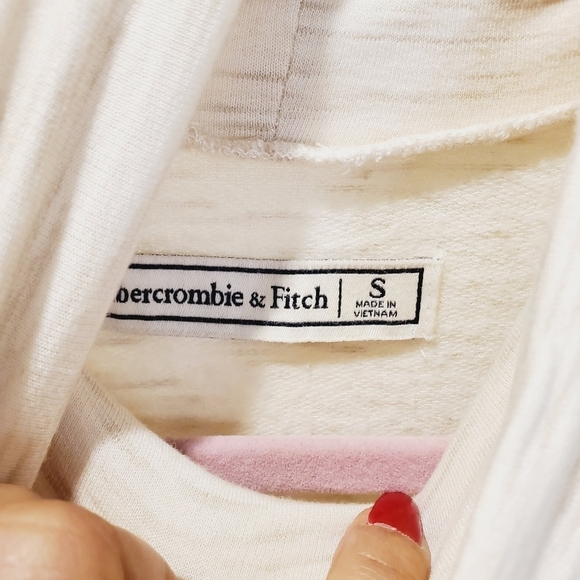 Abercrombie and fitch beige turttleneck  sweater dress size S - Picture 2 of 7